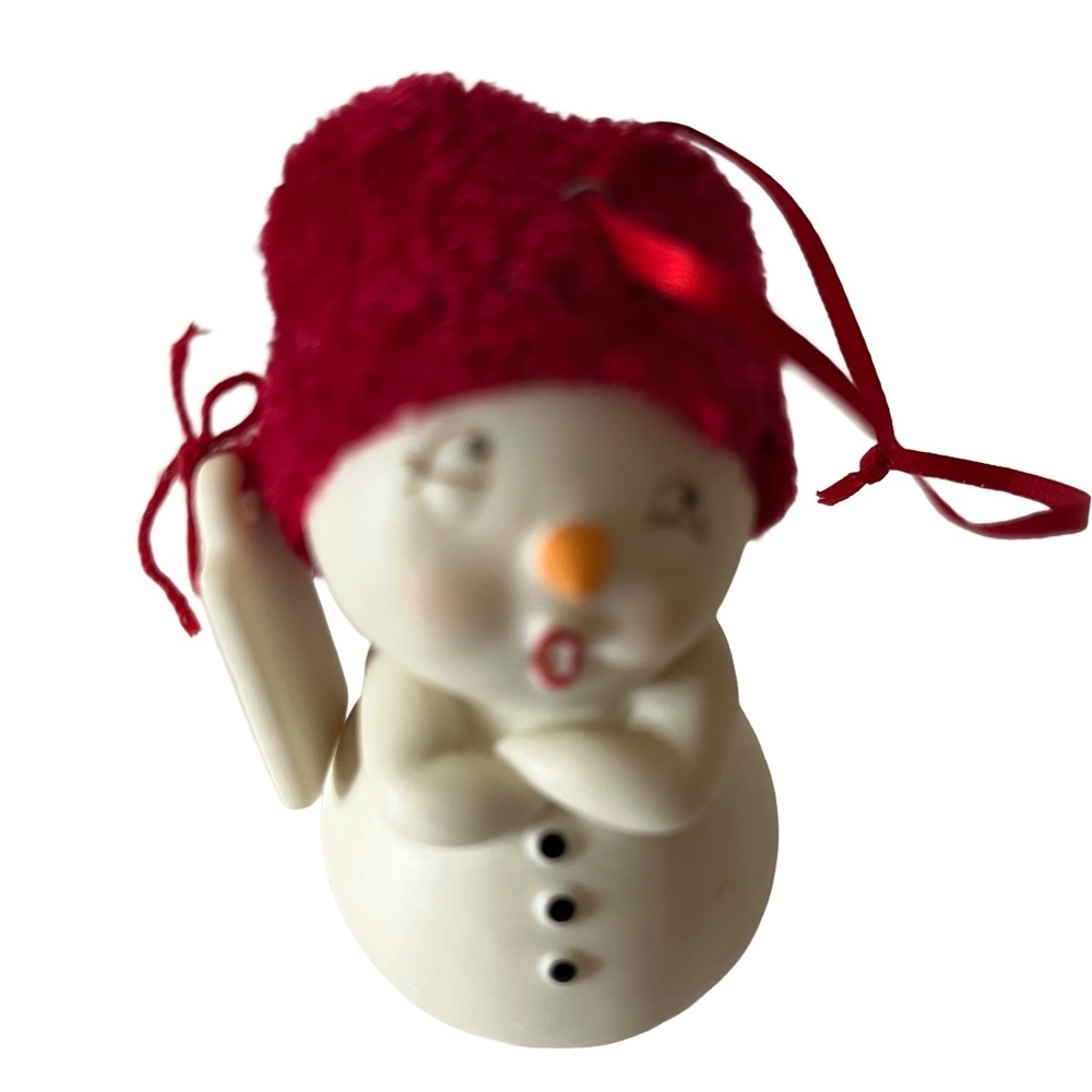 Vintage Department 56 Snowman Ornament “Ain’t Nobody Happy”